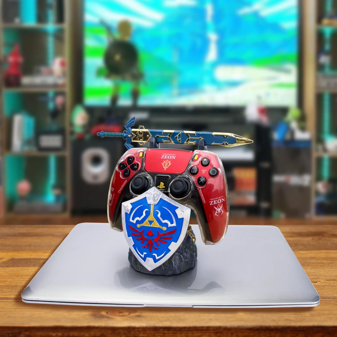 Legend of Zelda Master Sword & Hylian Shield Pen Holder