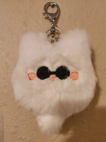 Gojo Cat Plush Doll Pendant