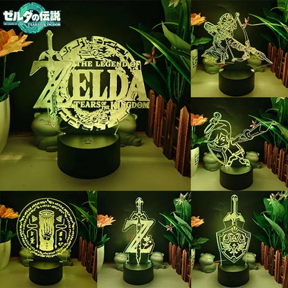 Zelda 3D LED Night Lamp