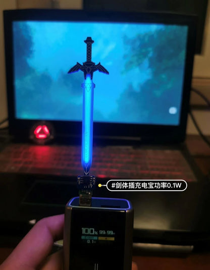 Legends Zeldas Figures Master Sword Night Light LED Lamp Creative 3D Game Prop Model Toy Anime fans Birthday Gift Christmas Gift