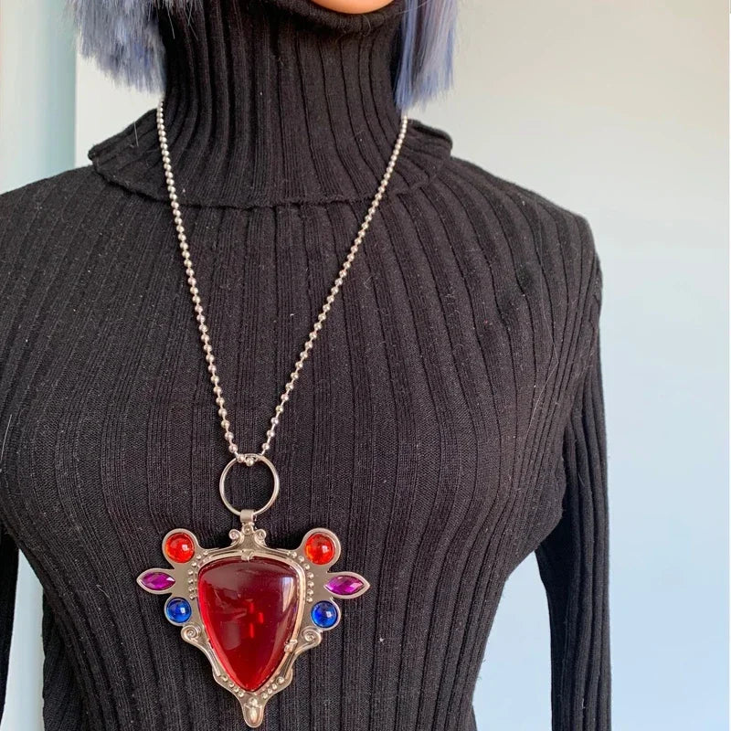 Red Stone of Aja Necklace