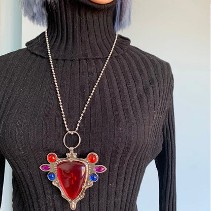 Red Stone of Aja Necklace