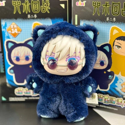 Jujutsu Kaisen Cat-Ear Plush (Labubu Style)