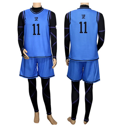 Blue lock football club sportswear