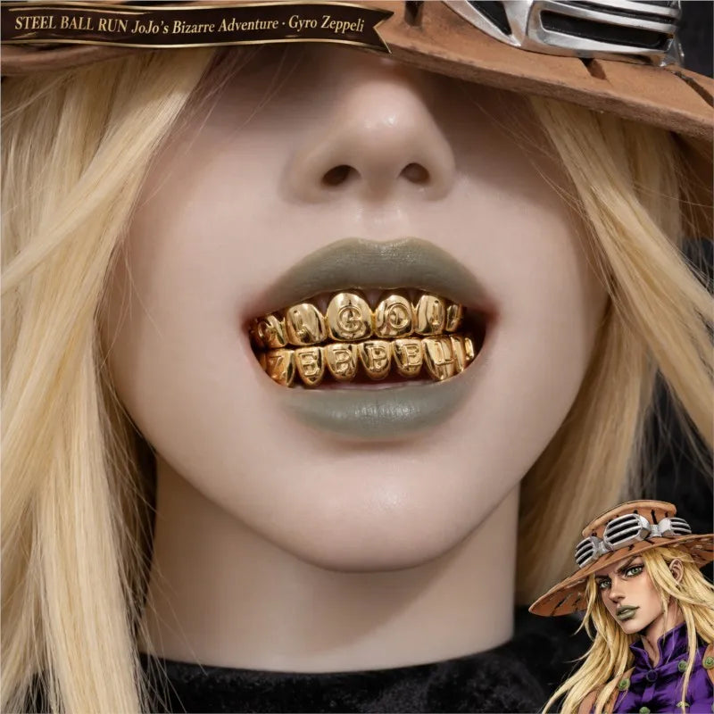 Gyro Zeppeli Gold Grillz