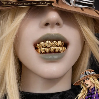 Gyro Zeppeli Gold Grillz