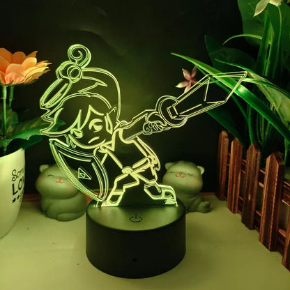 Zelda 3D LED Night Lamp