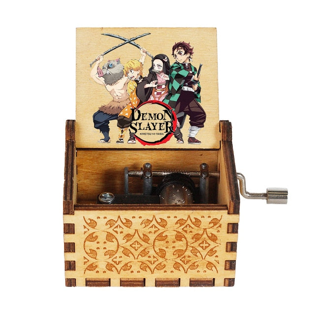 Handmade wooden music box