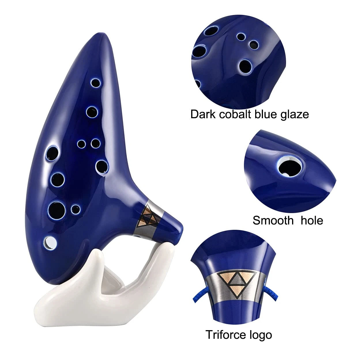 12-Hole Ceramic Ocarin