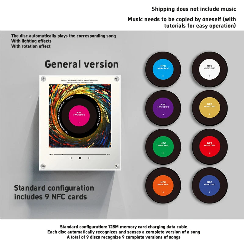 NFC Music Frame
