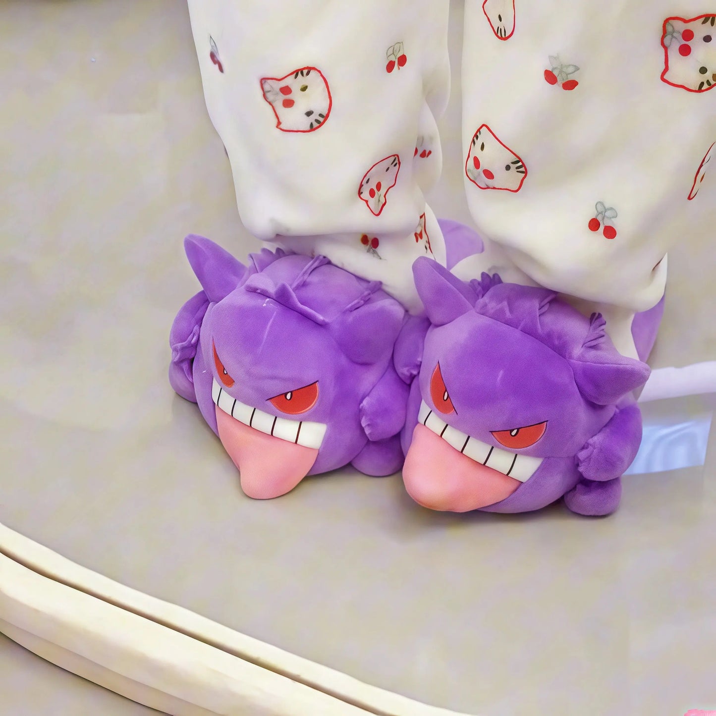 Gengar Plush Slippers