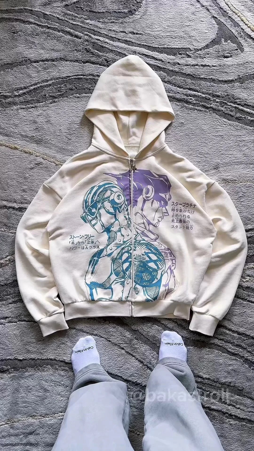 JJBA Zip-Up Hoodie