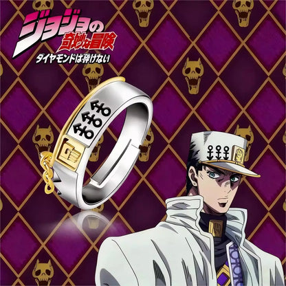 Jojo's Bizarre Adventure Metal Rings