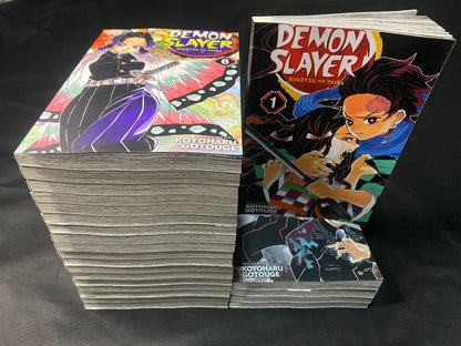 Demon Slayer Kimetsu No Vol 1-23 Yaiba Japan Youth Teen Fantasy Science Mystery Suspense Manga Comic Book Manga Books in English