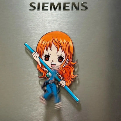 One Piece Rotating Magnets