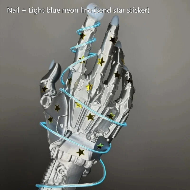 Johnny Joestar Tusk ACT 4 Rotating Nail Set