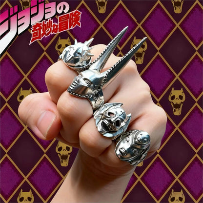 Jojo's Bizarre Adventure Metal Rings