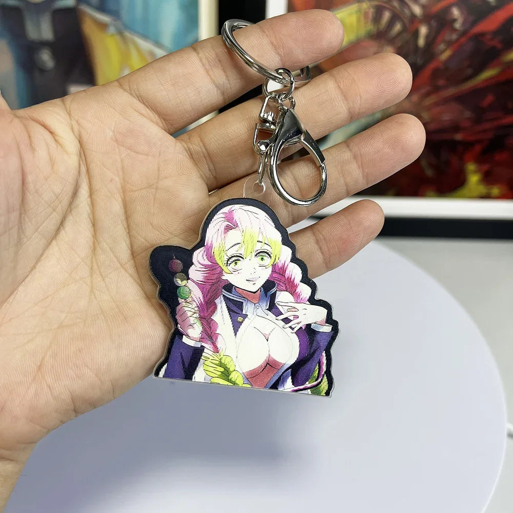 Demon Slayer 3D Motion KeyChains