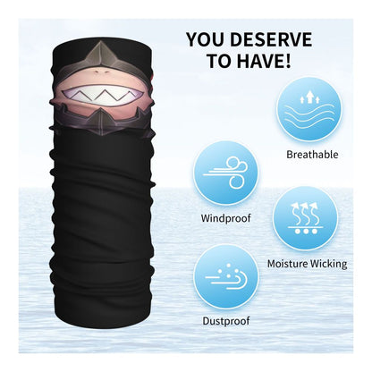 Bakugou Katsuki Logo X Bandana Winter Neck Warmer Windproof Wrap Face Scarf for Ski Boku No My Hero Academia Gaiter Headband