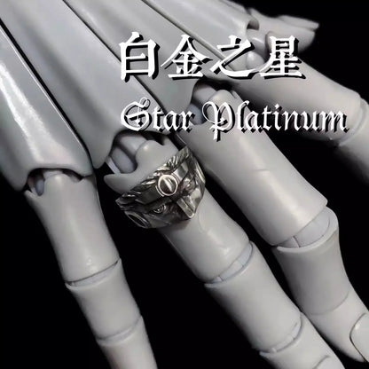 Jojo's Bizarre Adventure Metal Rings