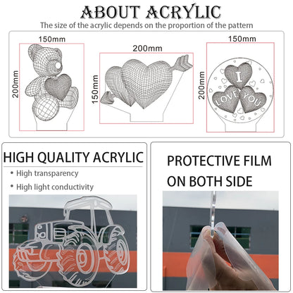 My Hero Academia  LED Night Lamp