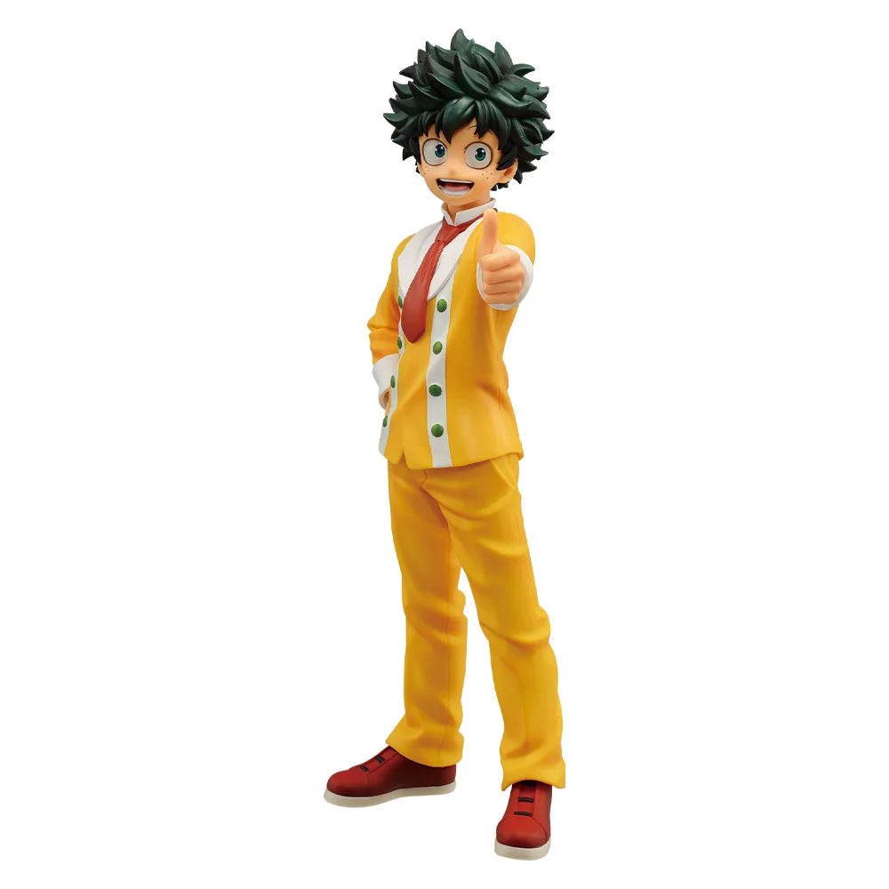 我的英雄学院 万代绿谷出久 爆豪胜希 电气电机 YAOYOROZU MOMO 动漫人物 PVC 盒装模型娃娃玩具