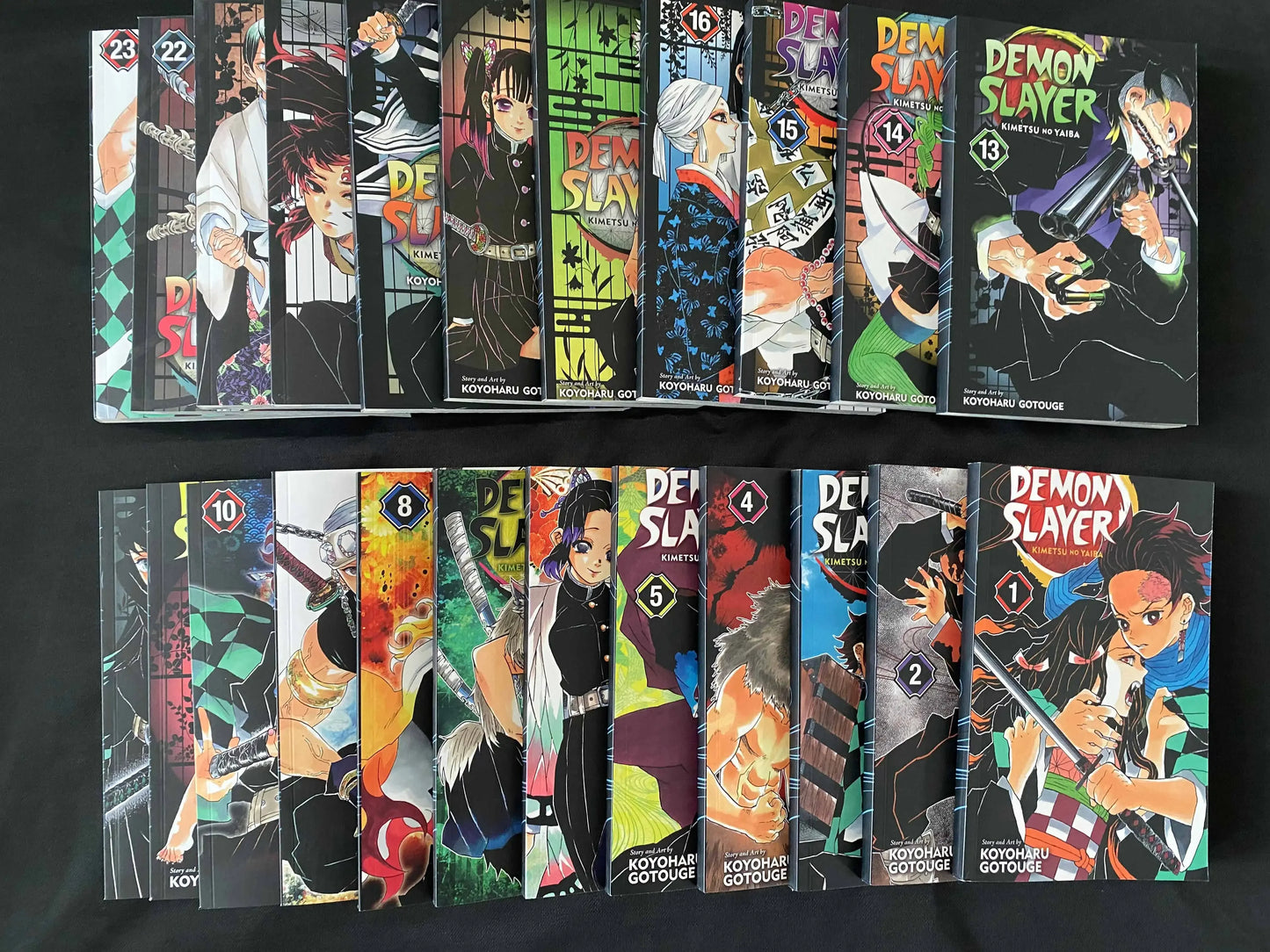 Demon Slayer Kimetsu No Vol 1-23 Yaiba Japan Youth Teen Fantasy Science Mystery Suspense Manga Comic Book Manga Books in English