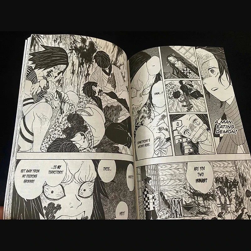 Demon Slayer Kimetsu No Vol 1-23 Yaiba Japan Youth Teen Fantasy Science Mystery Suspense Manga Comic Book Manga Books in English