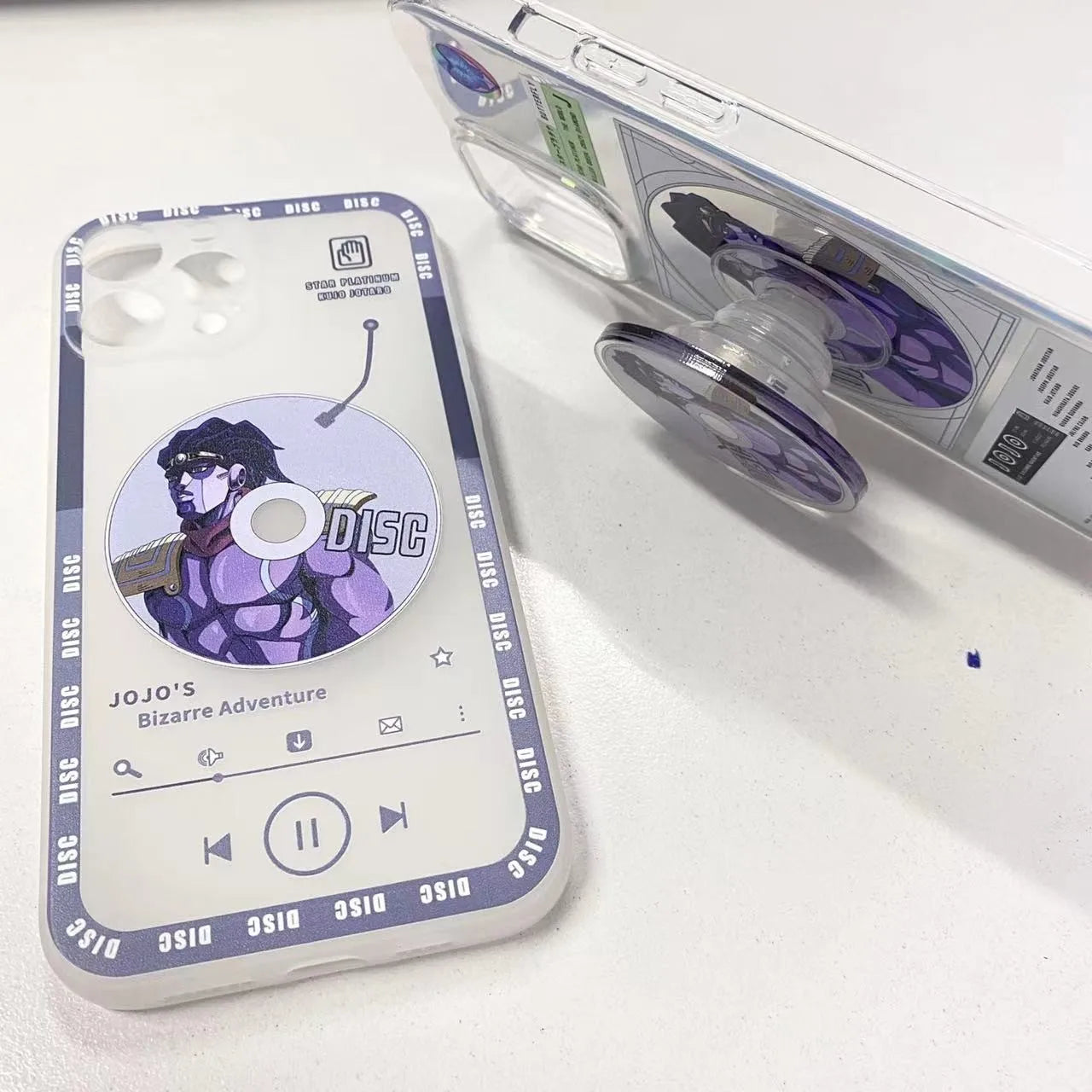 JJBA Holographic iPhone & Android Cases