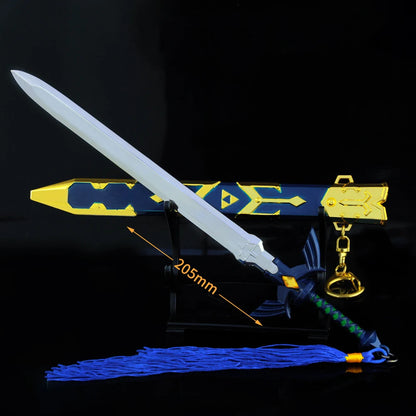 Hyrule Master Sword & Hylian Shield Keychain