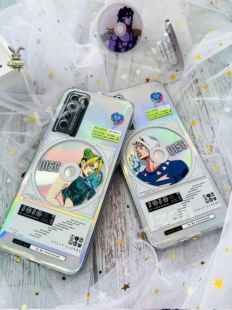 JJBA Holographic iPhone & Android Cases