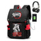 black red