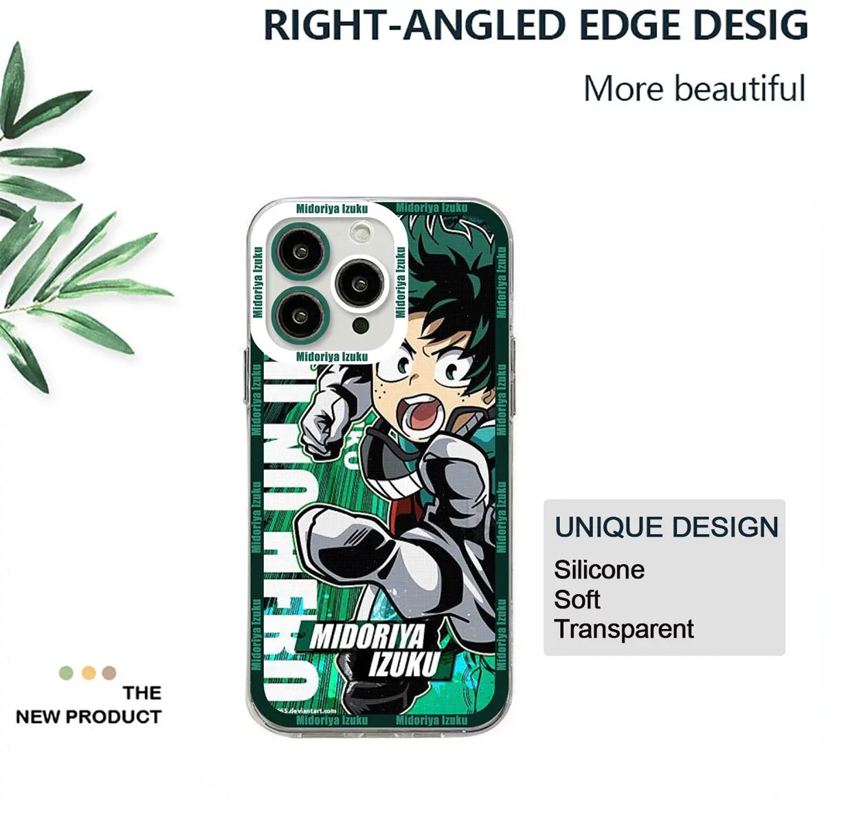 My Hero Academia Katsuki Bakugo BNHA Phone Case For iPhone 15 14 13 12 11 Pro Max X XR XS 6 7 8 Plus Soft Silicone Transparent