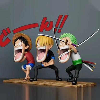 Luffy, Zoro & Sanji – Trio Action Figure Set
