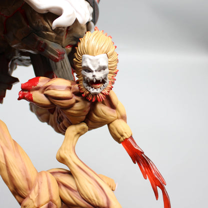 Eren vs. Armored Titan Figure