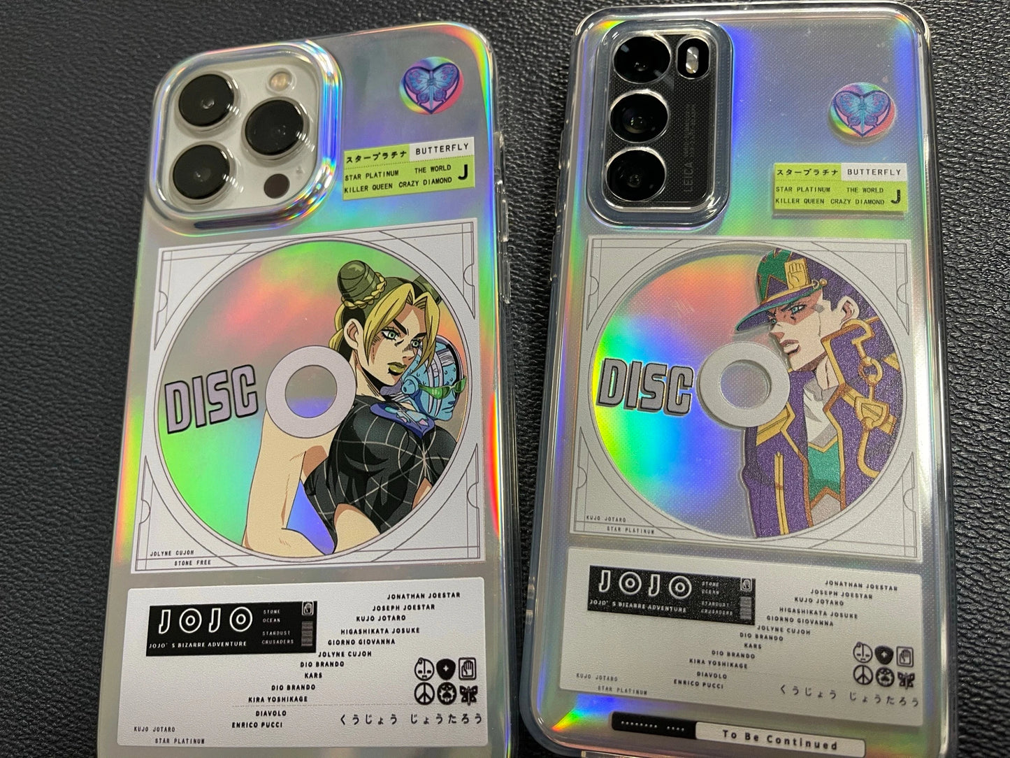 JJBA Holographic iPhone & Android Cases