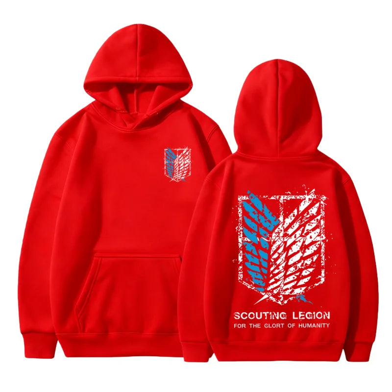 Attack on Titan Hoodie - Harajuku Streetwear