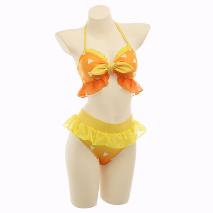 Zenitsu Cosplay Bikini Swimsuit