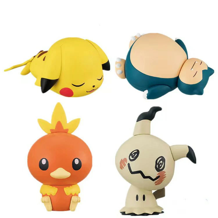 Pikachu Brain Big Brain Pokémons(4-pieces set) – Animeancy
