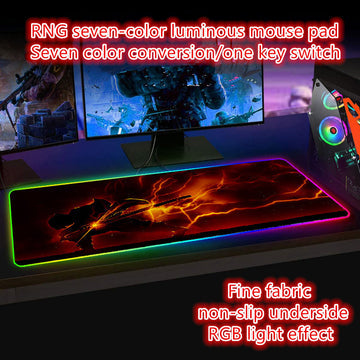 Demon Slayer RGB LED Mousepad