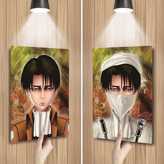 Levi 3D Motion Print Poster