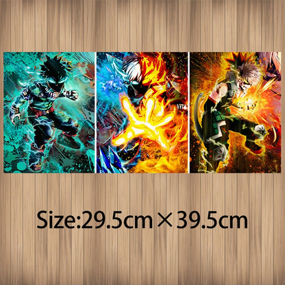 Izoku/Todoroki/Katsuki 3D Motion Posters