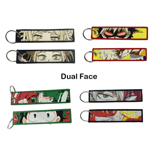 My Hero Academia Embroidered Keychains