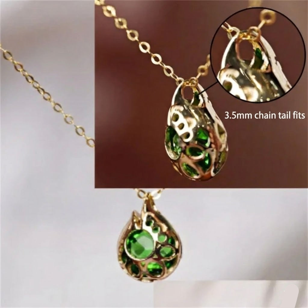 Emerald Essence Necklace