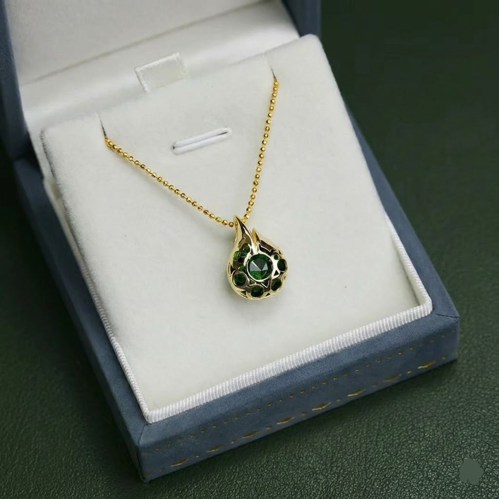 Emerald Essence Necklace