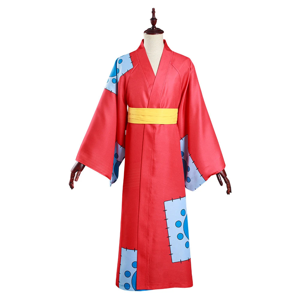 Monkey D Luffy Wano Cosplay Outfit