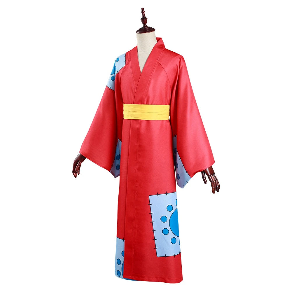 Monkey D Luffy Wano Cosplay Outfit