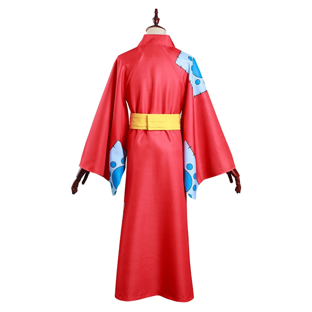 Monkey D Luffy Wano Cosplay Outfit