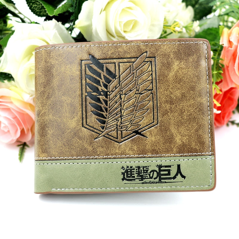 Attack On Titan Leather Wallet