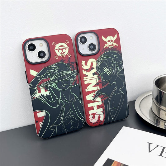 One Piece Holographic Phone Case